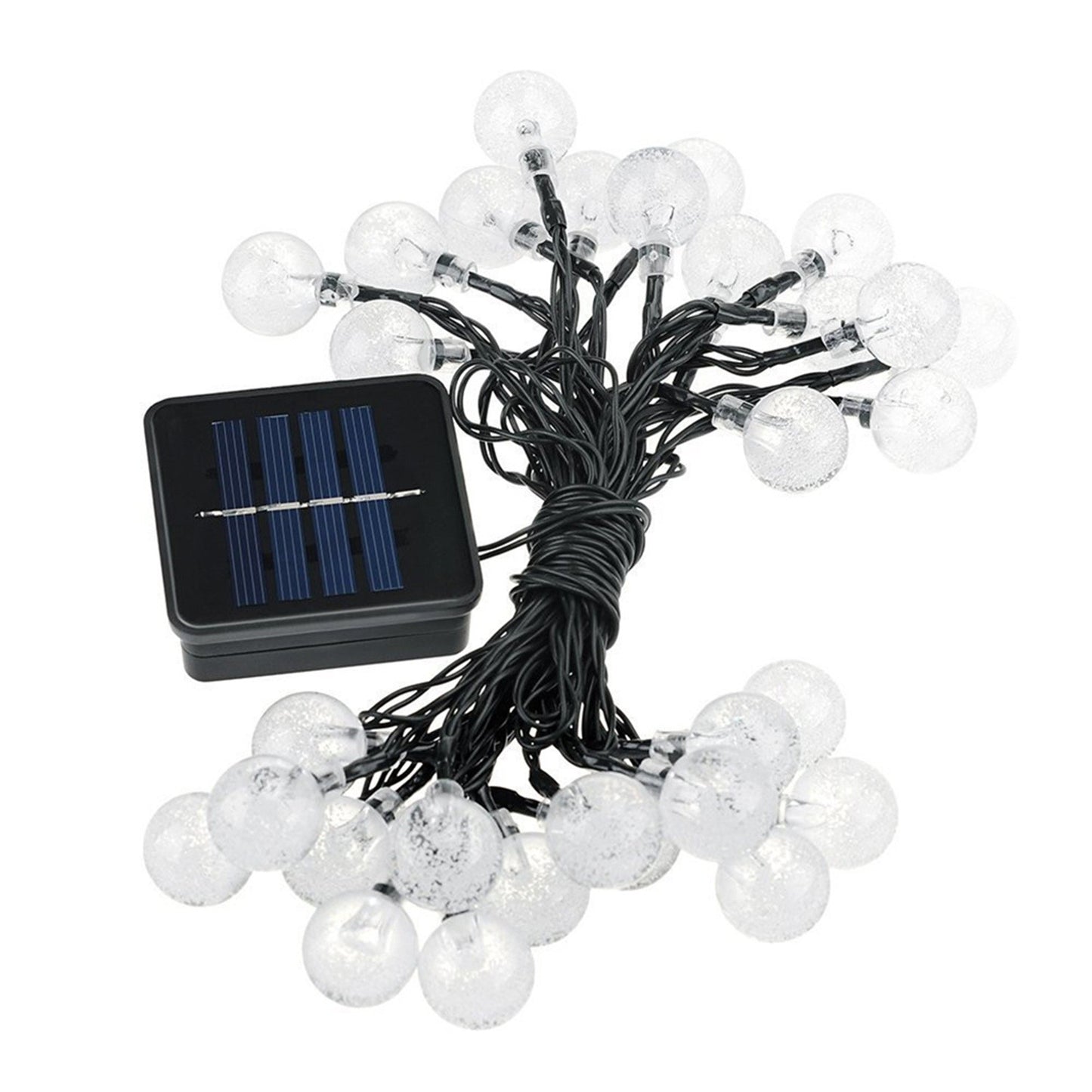 Solar Bubble Balls String Lights