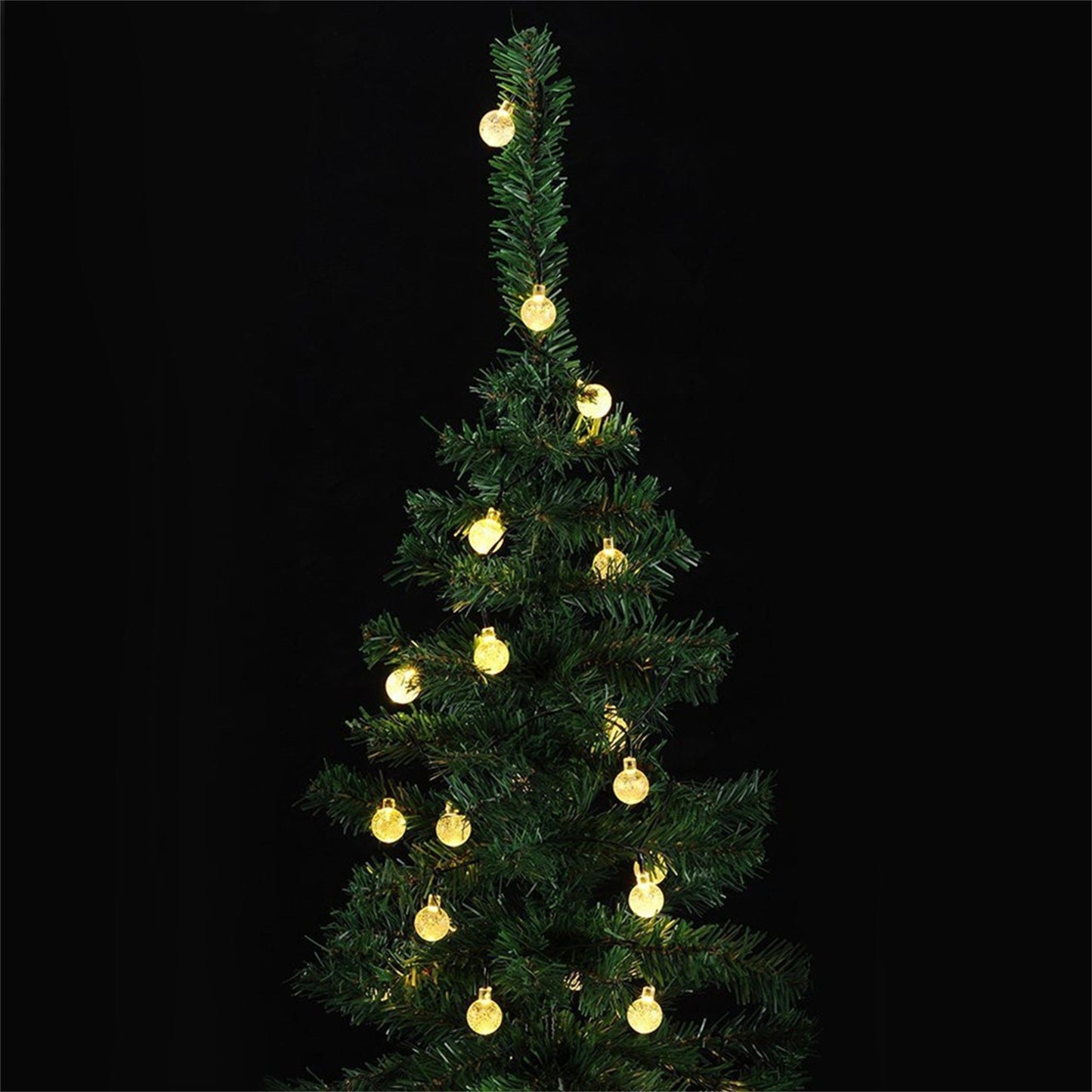 Solar Bubble Balls String Lights
