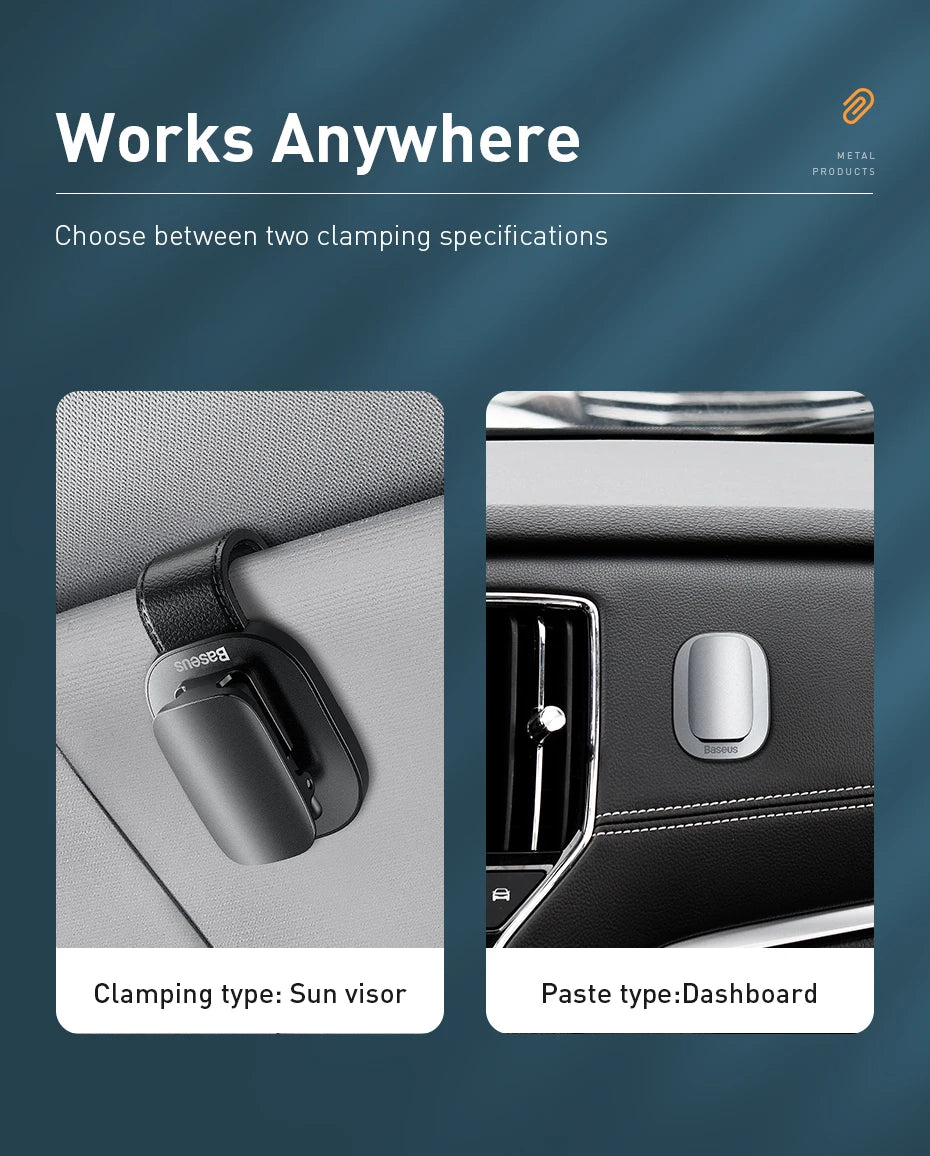 Baseus Car Eyeglass Holder