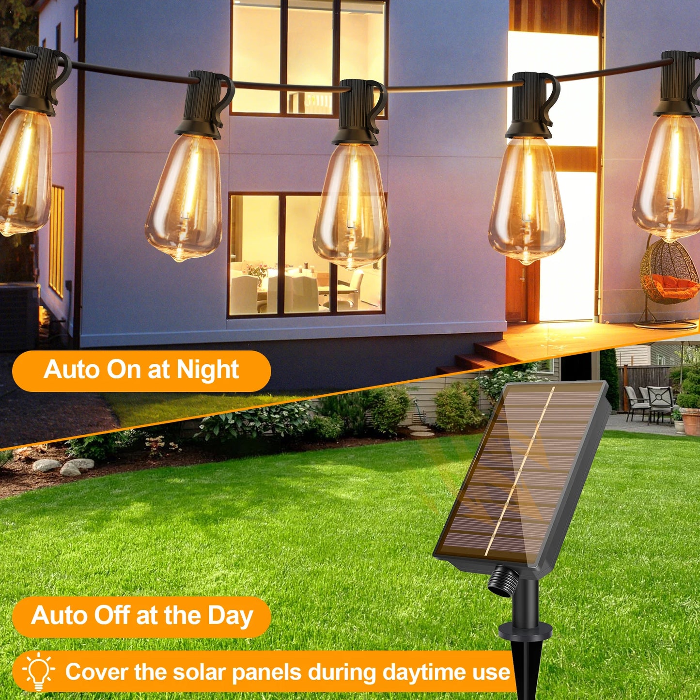 Solar Globe G40 Patio Light