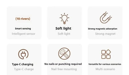 Magnetic wall light