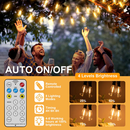 Solar Globe G40 Patio Light