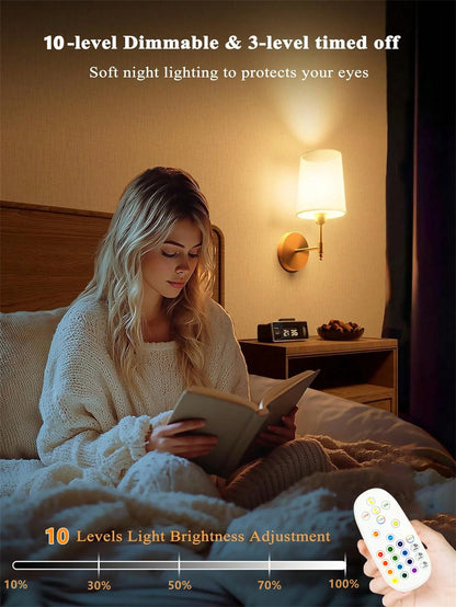 15 Colors Wireless Wall Lamp