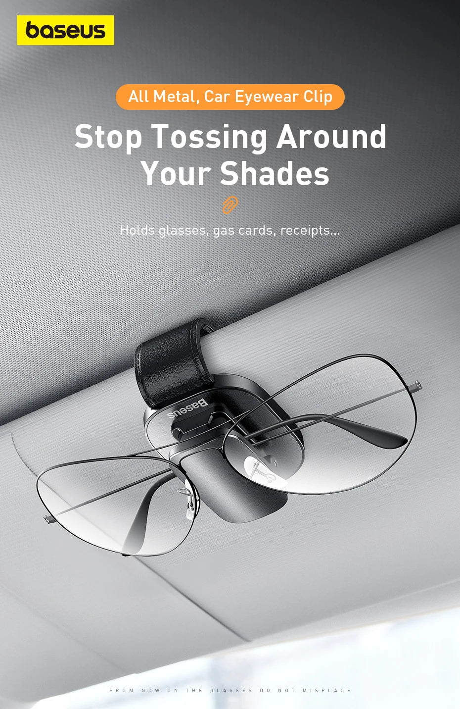 Baseus Car Eyeglass Holder
