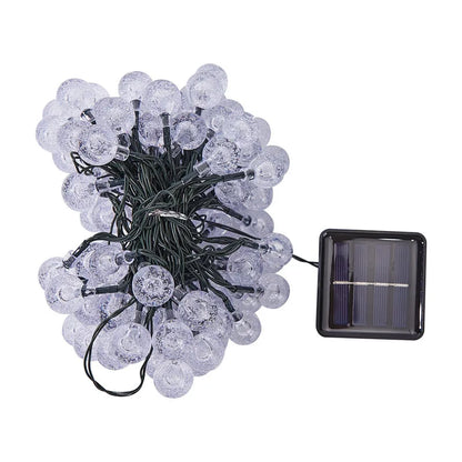 Solar Bubble Balls String Lights