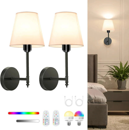 15 Colors Wireless Wall Lamp