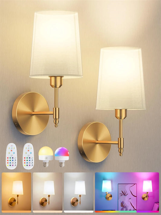 15 Colors Wireless Wall Lamp