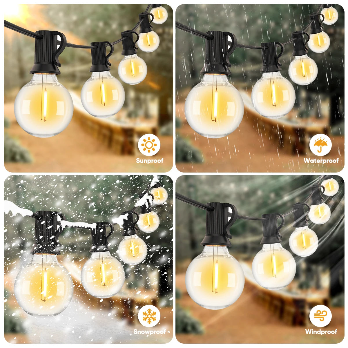 Shatterproof G40 Light Decor
