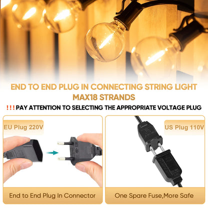 Shatterproof G40 Light Decor